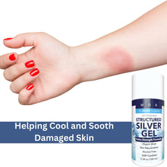 My Doctor Suggests Colloidal Silver Gel pack shot highlighting two pack design