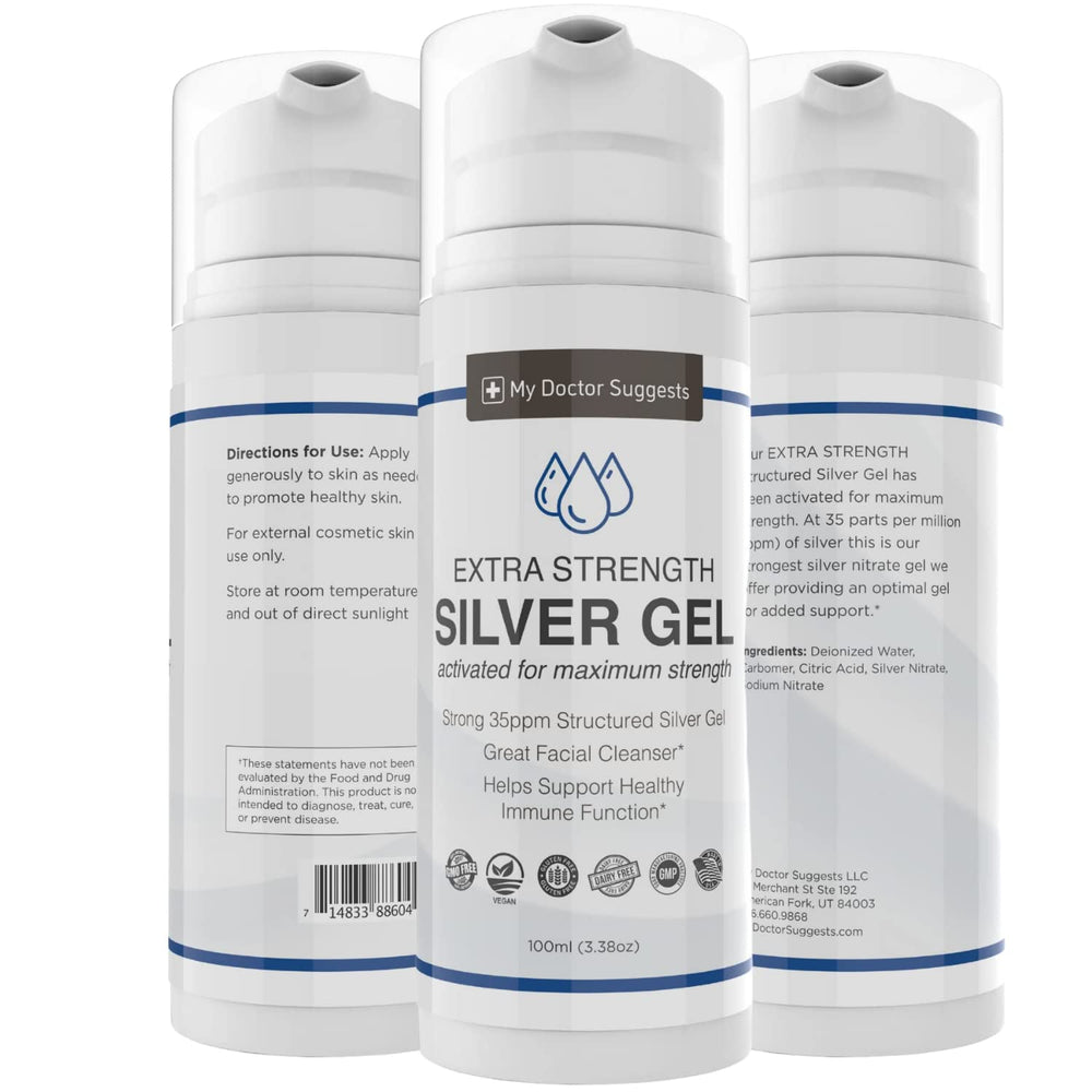 My Doctor Suggests Colloidal Silver Gel unscented formula for sensitive skin