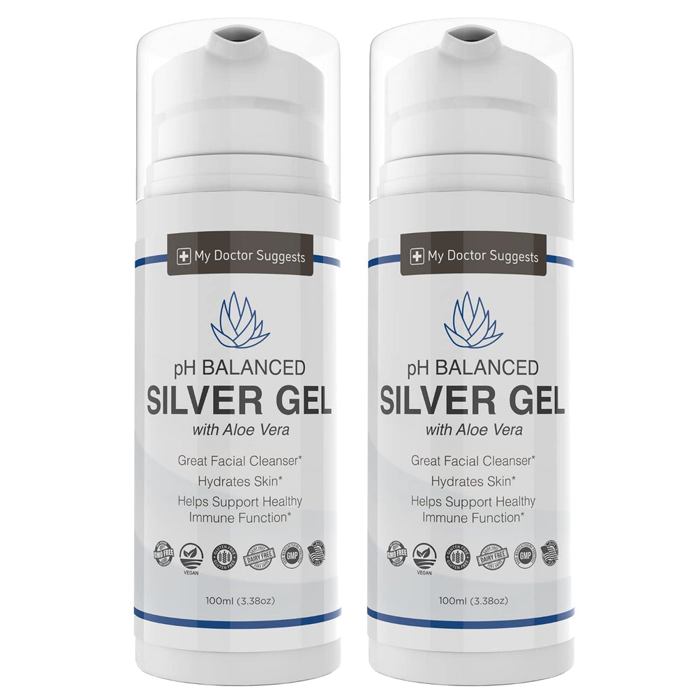 My Doctor Suggests Silver Colloidal Gel aloe leaf close-up for soothing moisture.