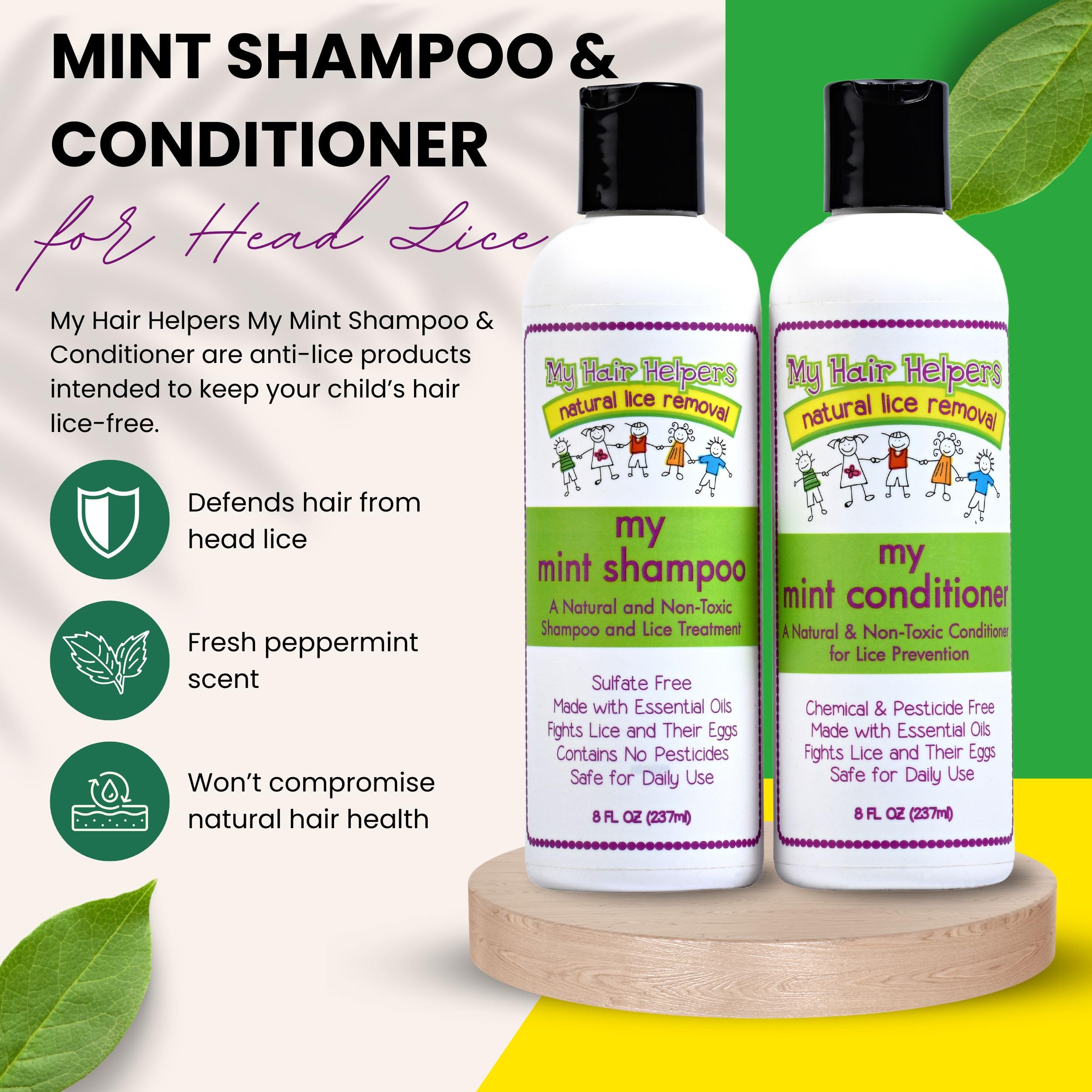 MY HAIR HELPERS deluxe kit opened flat to show all products