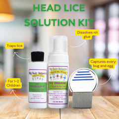 My Hair Helpers fragrance-free formula optimized for kid safety