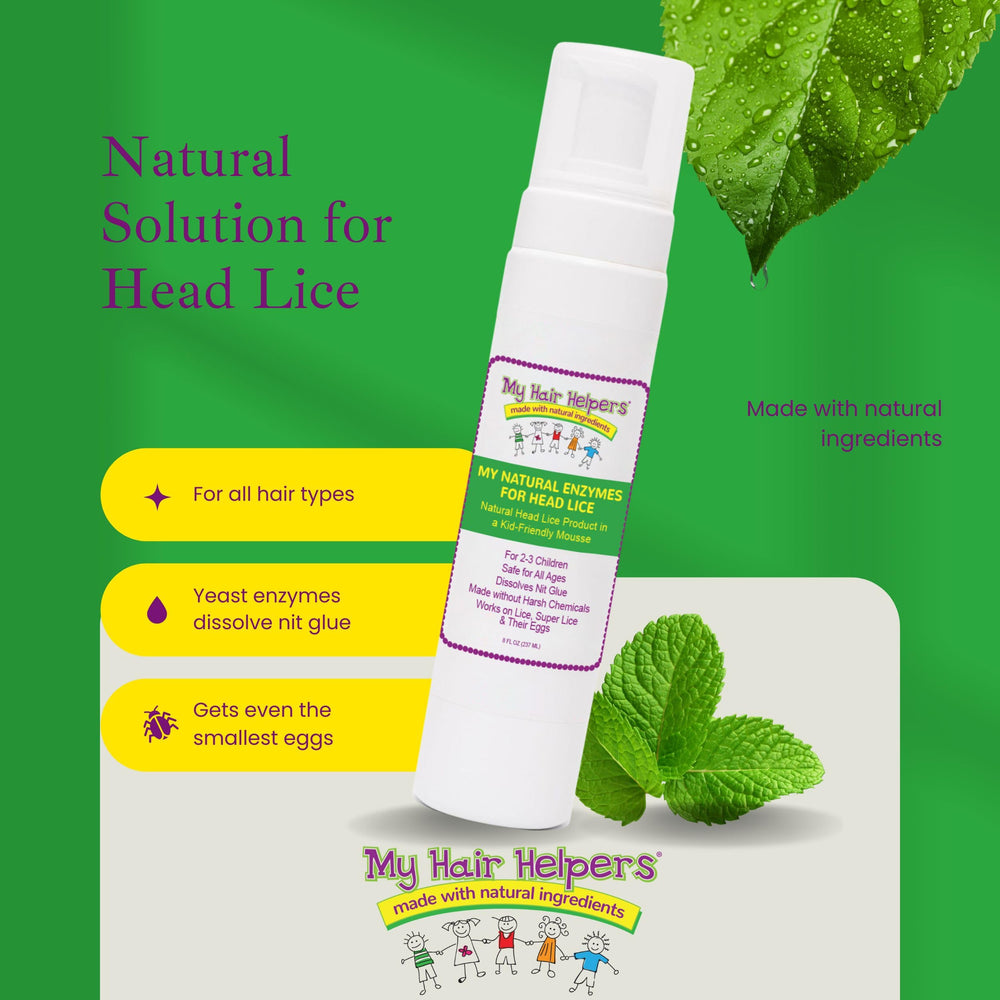 MY HAIR HELPERS lice eliminator comb ready for use after treatment