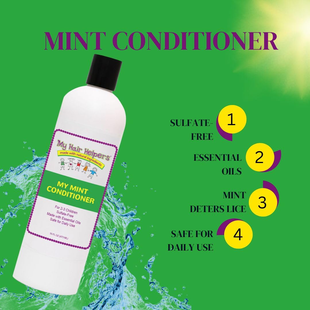 My Hair Helpers cruelty-free logo communicates ethical, animal-friendly production.