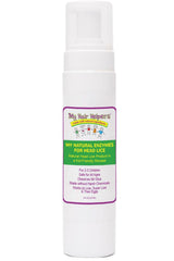 MY HAIR HELPERS mousse application for gentle lice removal in kids