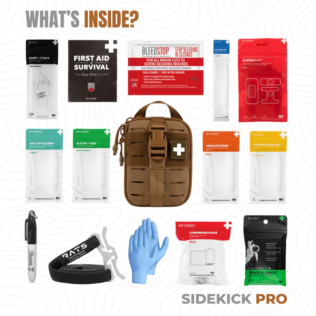 My Medic Sidekick Pro lightweight design ideal for backpackers.