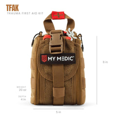 My Medic TFAK contents organized compartments support fast stabilization