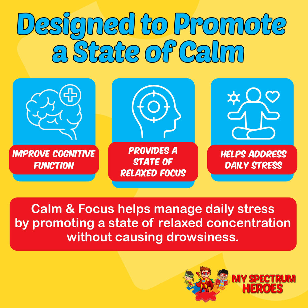 The Calm Focus Drops dispense into a glass for quick, convenient consumption.