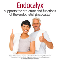 Label emphasizes clinically studied and patented Endocalyx formula.