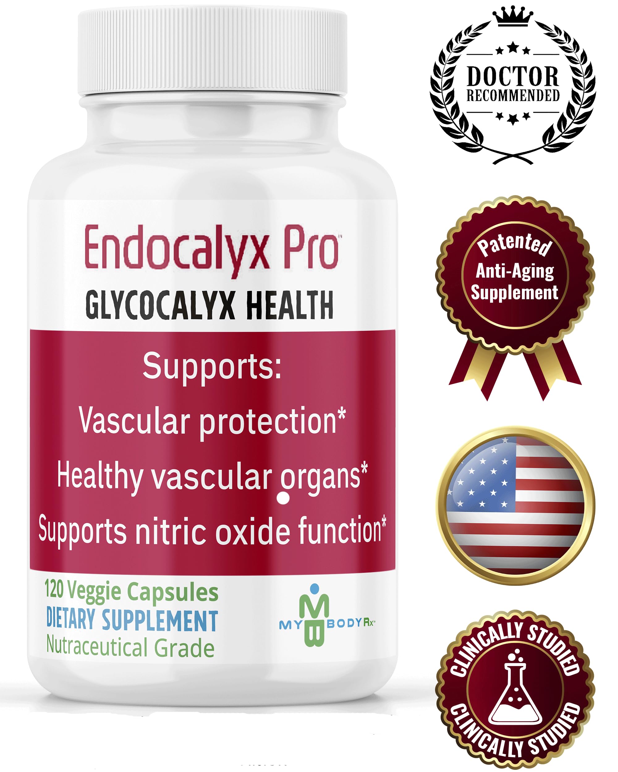 MYBODYRX Endocalyx Pro label detail notes blue zones sourcing