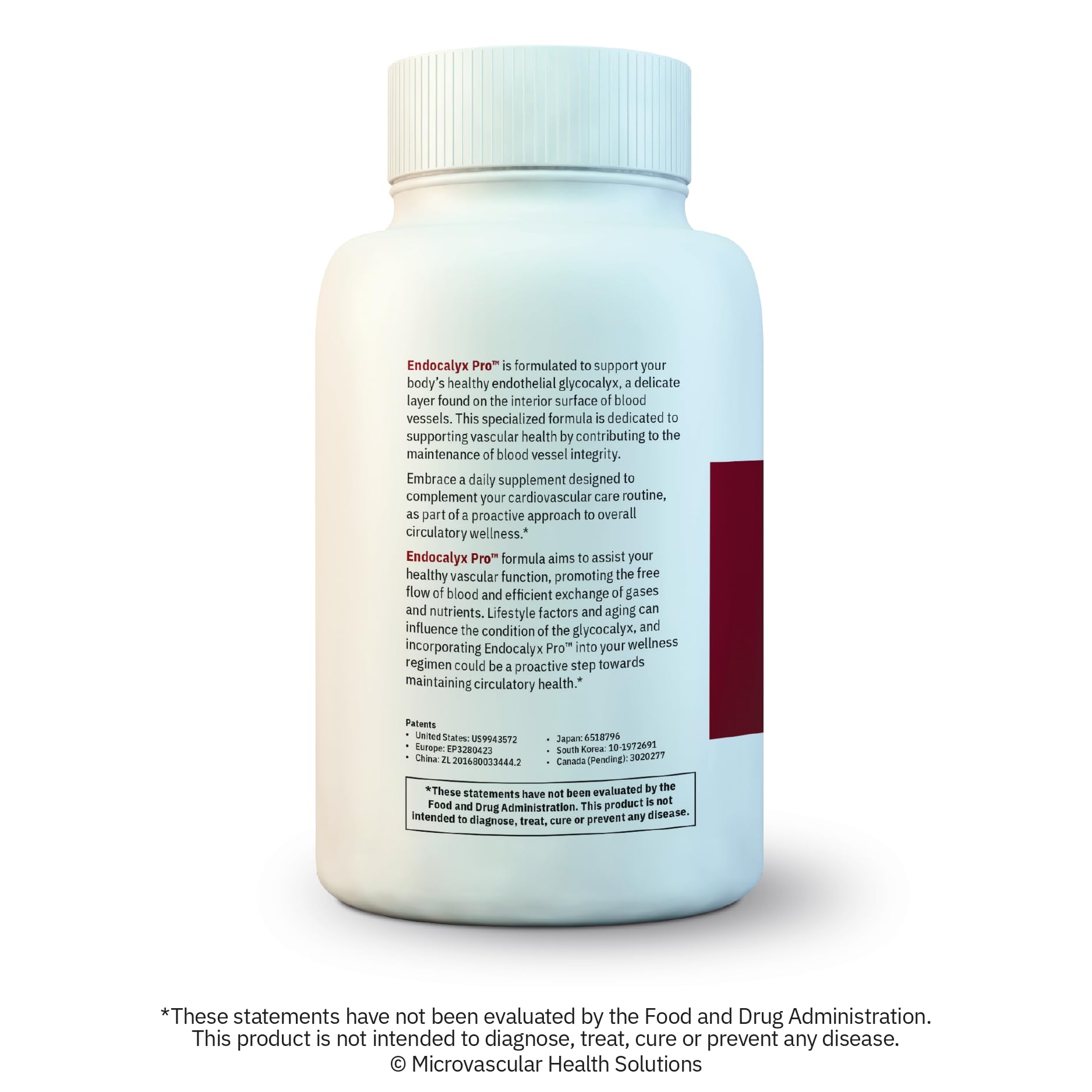 MYBODYRX Endocalyx Pro blue-zones sourcing signals long-life lifestyle ingredients.