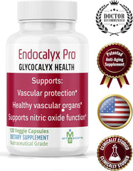MYBODYRX Endocalyx Pro bottle-label detail reinforces trusted vascular health benefits.