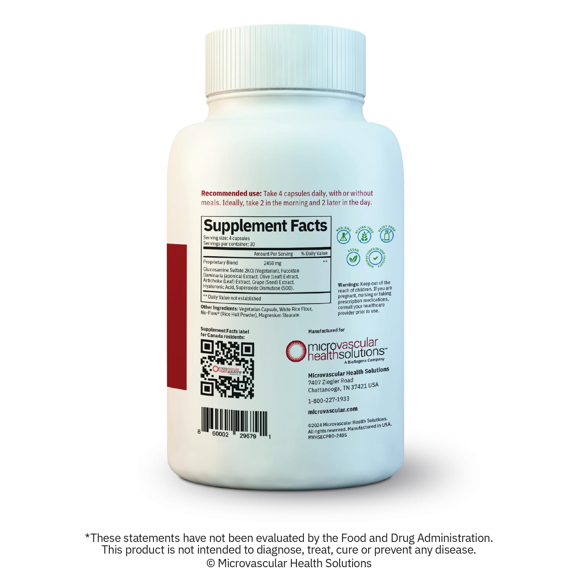 MYBODYRX Endocalyx Pro patented formula emphasizes unique, science-backed design.
