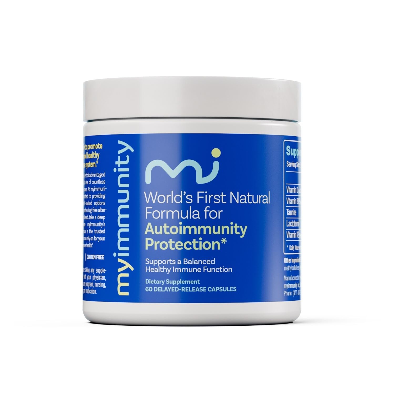 MyImmunity low lactose formula designed for sensitive systems