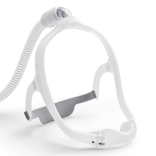 MYNA MEDICAL DreamWear nasal complete set medium front view, comfortable minimal-contact mask design for sleep