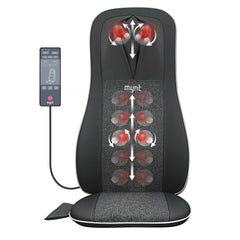 Mynt Shiatsu neck and back massager front view for full back relief.