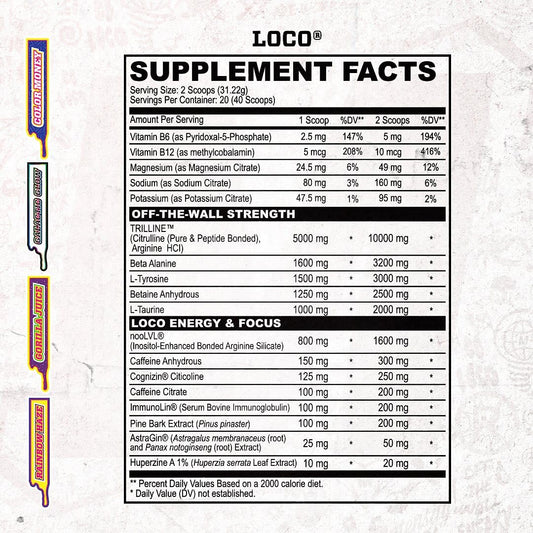 Myoblox Loco bottle demonstrates easy-to-use pre-workout fueling
