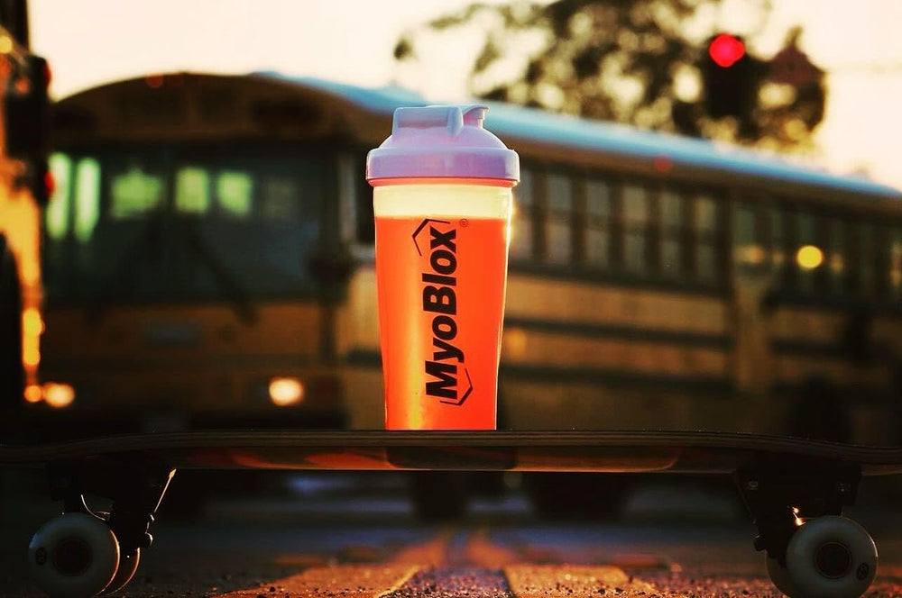 MyoBlox LOCO serving cup image ideal for pre-workout ritual preparation.