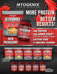 Myogenix Aftershock MagnaPower close-up features magnesium creatine chelate in the formula