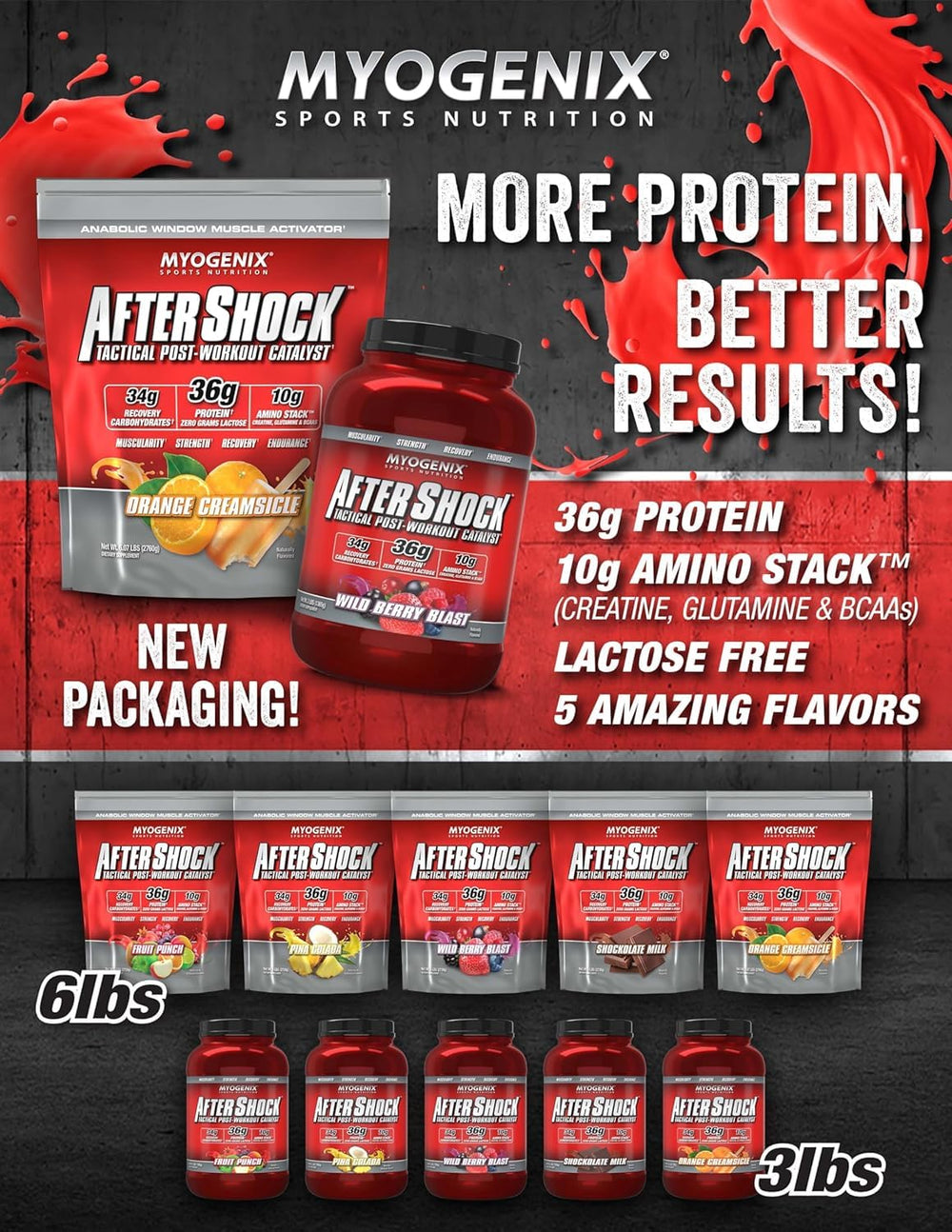 Nutrition facts emphasize a 1:1 protein-to-carb ratio for balanced fueling.