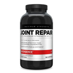 Myogenix Joint and Tissue capsules in bottle for daily joint support.