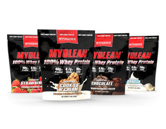 Myogenix Myolean made in USA sticker reinforces quality.