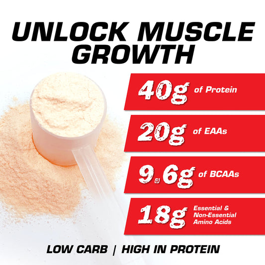 Myogenix Myolean strawberry shake glass showing smooth texture and flavor