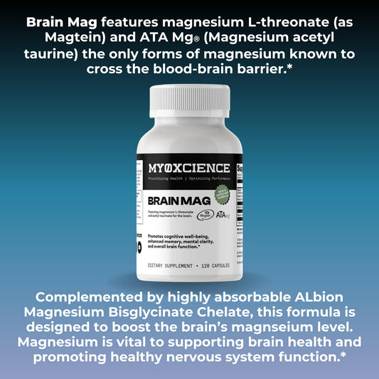 ATA Mag capsules close view, supports brain balance during daily tasks.