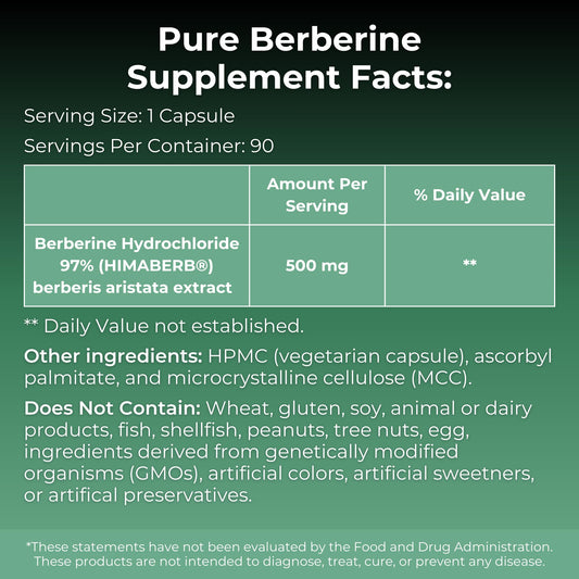 MYOXCIENCE Pure Berberine Himaberb bottle on kitchen shelf for daily routine
