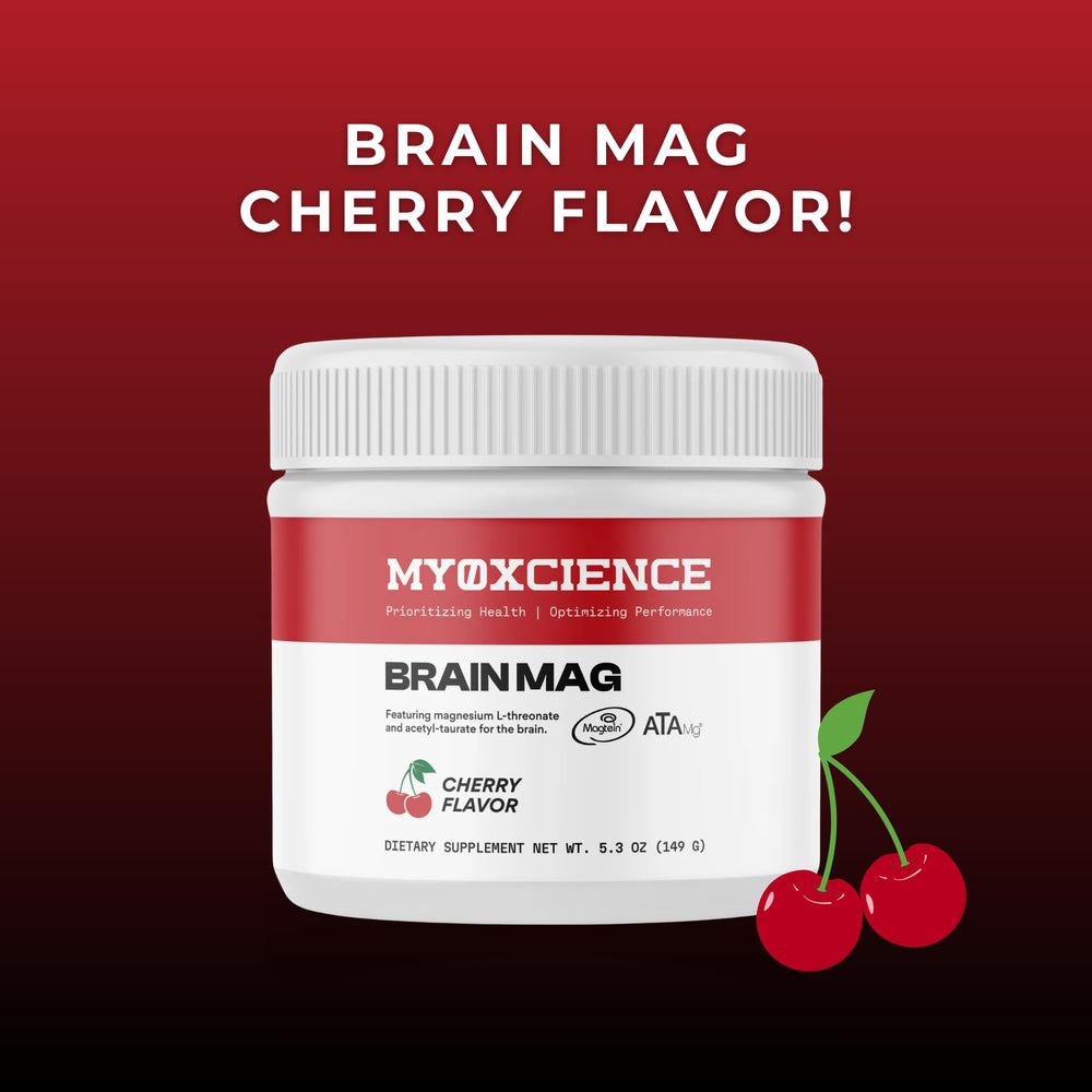 MYOXCIENCE Serving 200 mg graphic shows balanced magnesium intake.