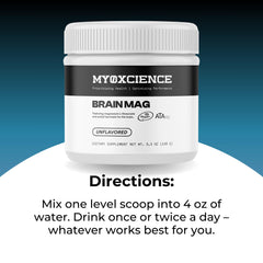 MYOXCIENCE unflavored formula blends seamlessly into smoothies or coffee routines.