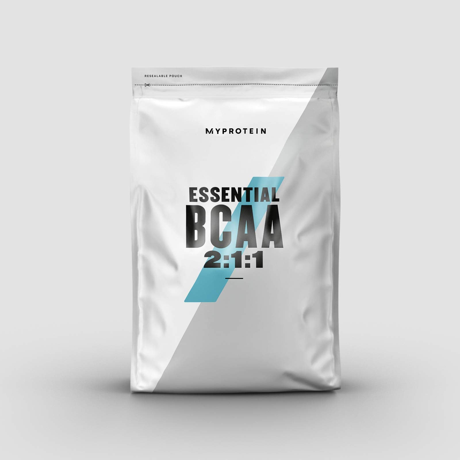 Myprotein BCAA 2:1:1 Blue Raspberry bottle for post-workout recovery and endurance.