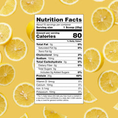 Myprotein Clear Whey Isolate Lemonade glass highlights a light, juice-like protein shake