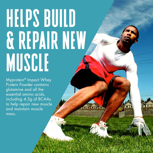 Myprotein Impact Whey Isolate Mocha shake prepared for post-workout recovery.