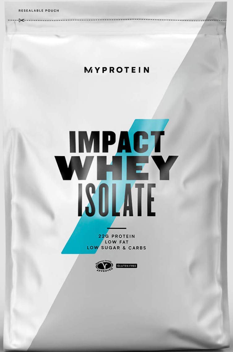 Myprotein Impact Whey Isolate Mocha tub supports post-workout recovery and daily protein intake