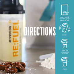 Myprotein Impact Whey Salted Caramel nutrition panel reveals protein per serving.