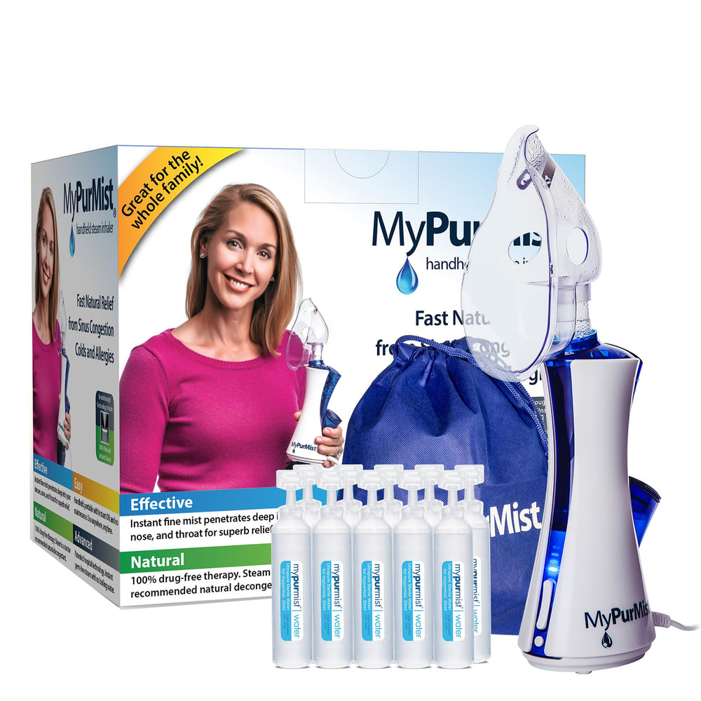 Mypurmist New Classic humidifier in a bedroom improving air moisture