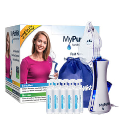 Mypurmist New Classic humidifier in a bedroom improving air moisture