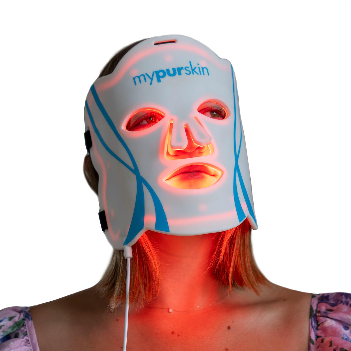 mypurskin pro-grade light-therapy mask delivers 264 LEDs for full-face coverage and rejuvenation