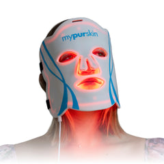 mypurskin pro-grade mask with travel bag for on-the-go skincare