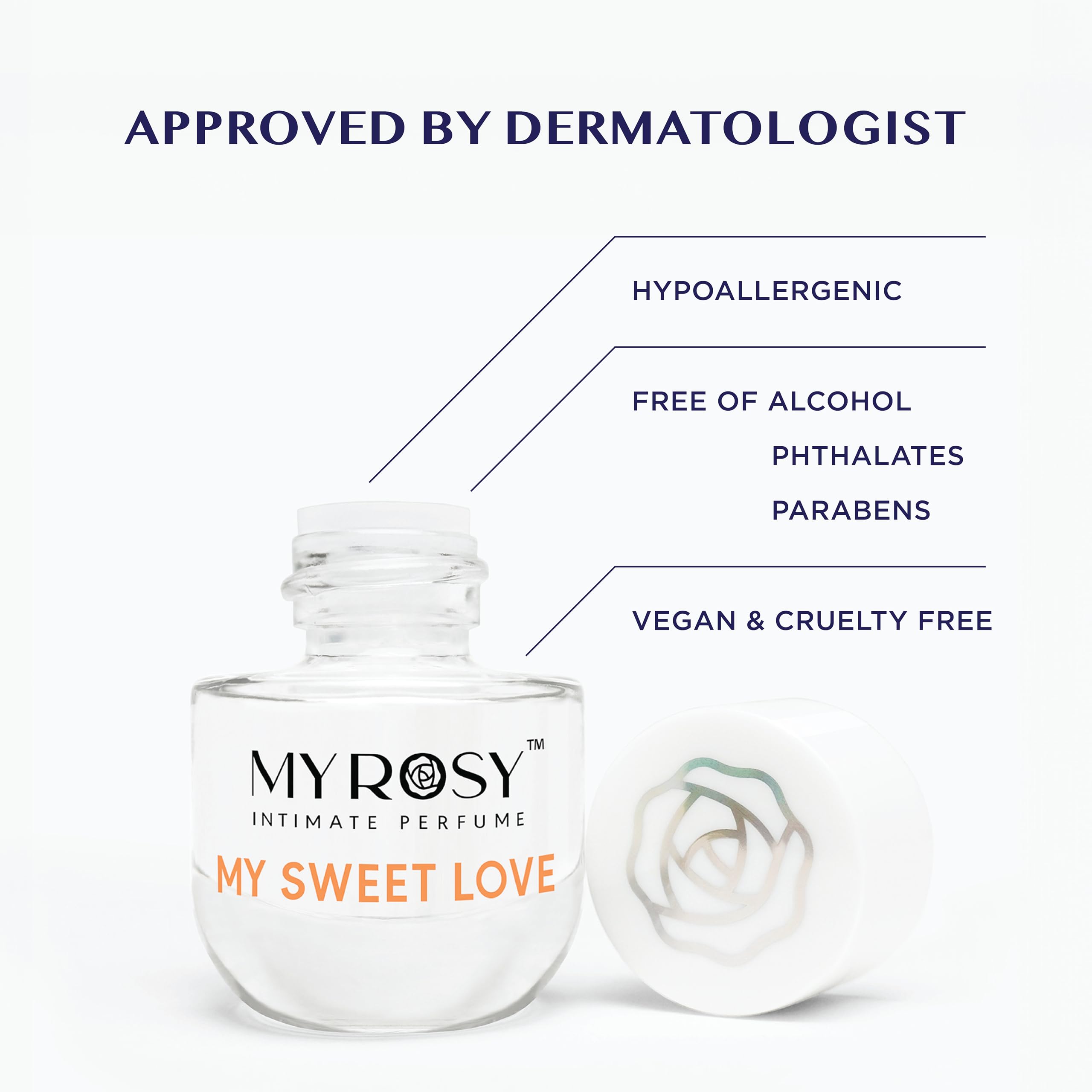 MYROSY My Sweet Love dermatologist-approved scent for sensitive skin reassurance