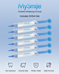 Concept showing stain removal with MySmile for coffee and wine.