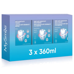 MySmile travel packet front view for on the go freshness and convenience