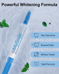Travel-friendly MySmile whitening kit designed for on-the-go use.