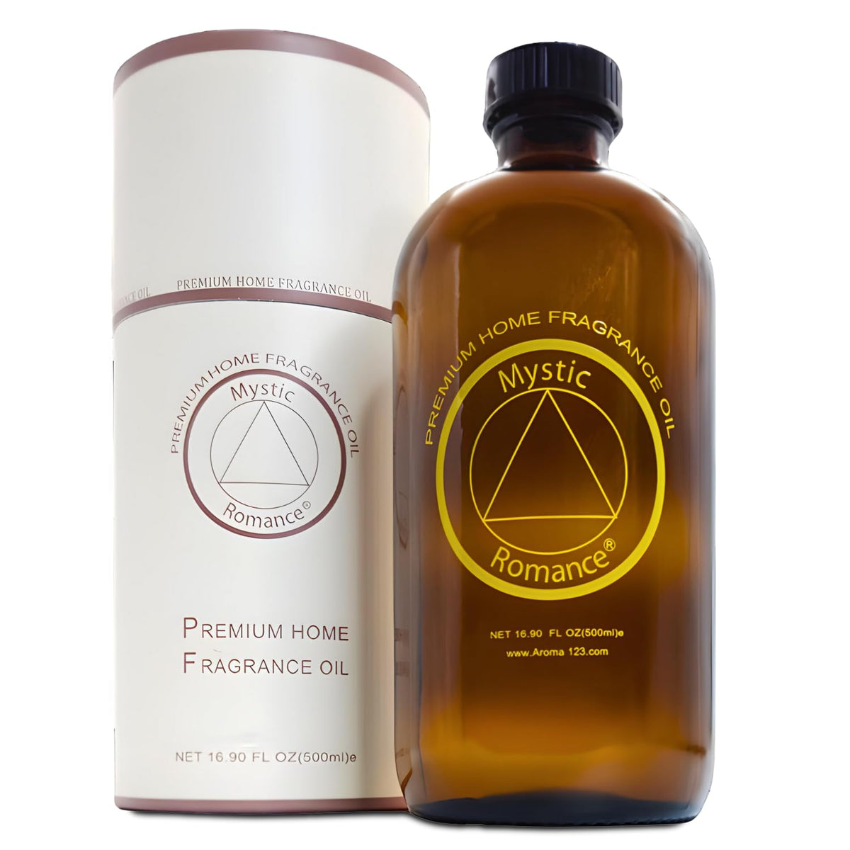 Mystic Romance My Way Zen bottle closeup; premium diffuser oil for aroma diffusion.