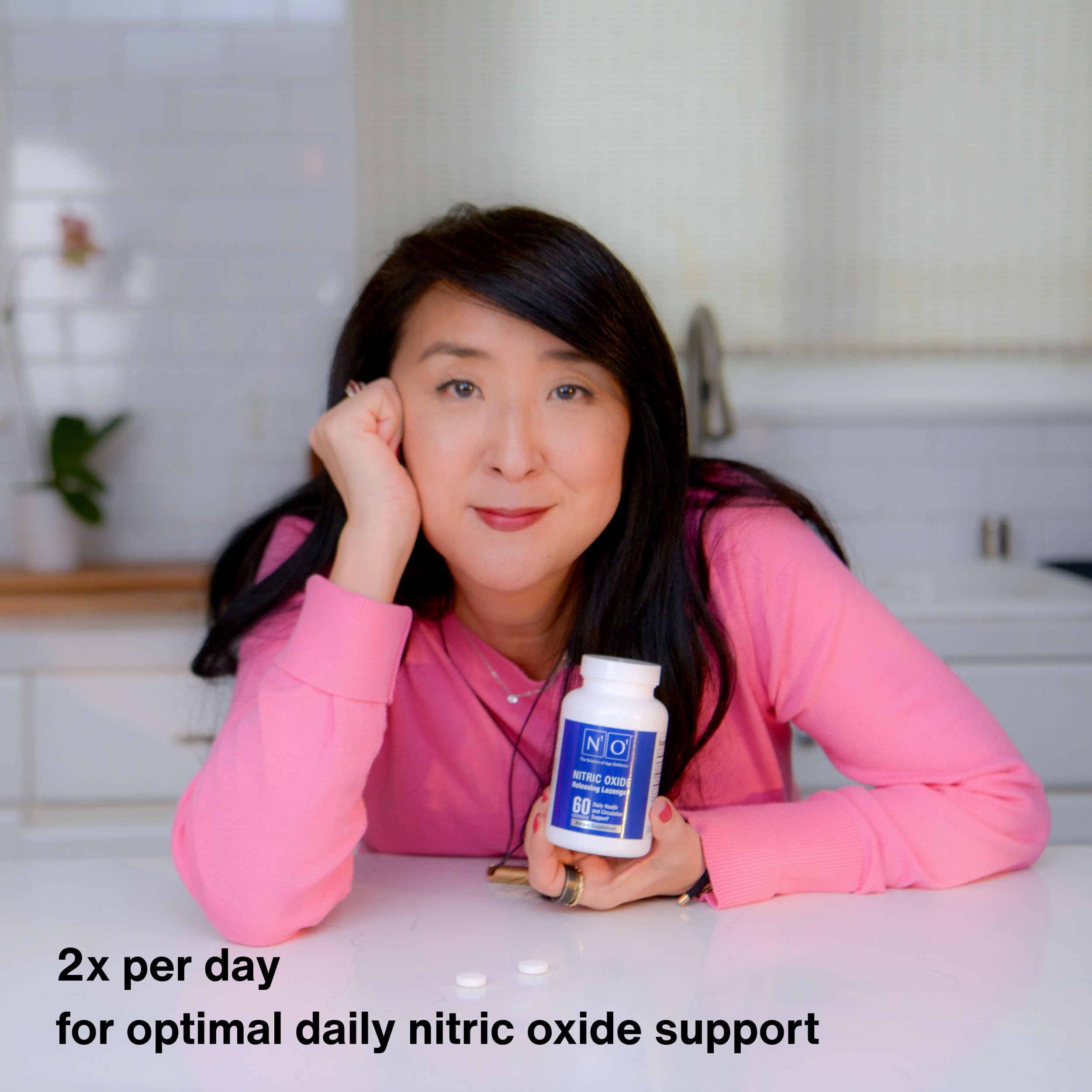 N1O1 Nitric Oxide Lozenges highlighting potential health benefits
