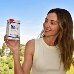 N.O. Beetz in hand during a workout session highlighting focus and energy
