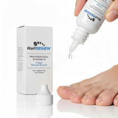 NailRENEW antifungal application on a clean toenail delivering targeted action.