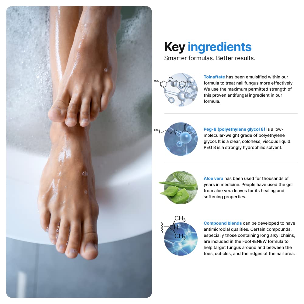 NailRENEW antifungal applicator point, simple daily application to affected nails.