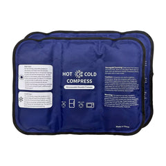 Najudok Gel Soft Ice Pack large 2-pack for versatile hot and cold relief.