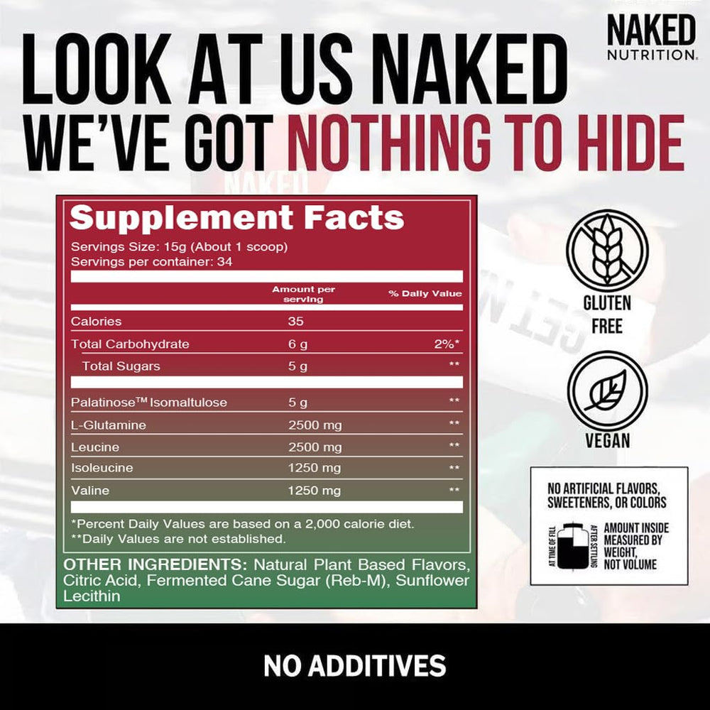 NAKED Cherry Lime BCAAs mixing glass showing quick shake during workouts.